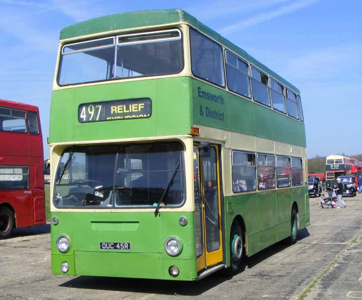 Emsworth & District Leyland Fleetline MCW DMS OUC45R